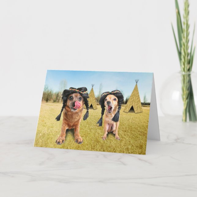 Tarjeta Festiva acción de gracias (Anverso)