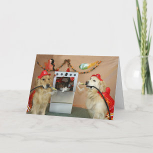 Tarjeta Festiva Acción de Gracias Turquía