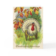 Acción de gracias Turquía del vintage