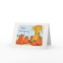 Acción de Gracias y calabazas