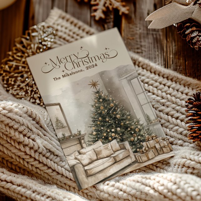 Tarjeta Festiva Acogedores Navidades rusos festivos (Subido por el creador)