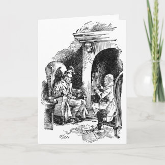 Tarjeta Festiva Acosados por tres espíritus