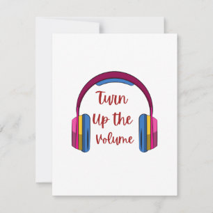 Tarjeta Festiva Activar el volumen en un