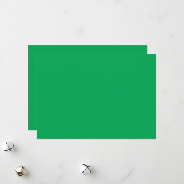 Tarjeta Festiva Actualizar su diseño Web con un fondo verde (Anverso/Reverso In Situ)