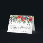 Tarjeta Festiva Acuarela Festividad Floral Garland Happy Hanukkah<br><div class="desc">Tarjeta Hanukkah Happy Floral Garland | Enviar saludos de Hanukkah a la familia y amigos con esta tarjeta de Hanukkah floral. Cuenta con ilustraciones acuáticos rosas,  poinsettias,  estacas,  agujas de pino,  pineconas y otros acentos festivos. Personalice esta tarjeta botánica de vacaciones añadiendo sus propios textos y fotos.</div>