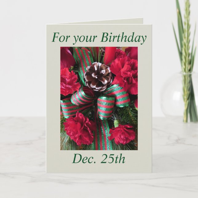 Tarjeta Festiva Acuerdo de cumpleaños 1 (Anverso)