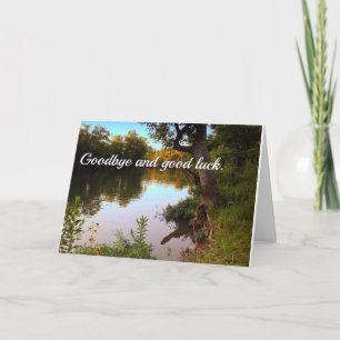 Tarjeta Festiva Adiós y Buena Suerte al Doctor Card