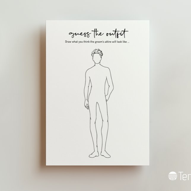 Tarjeta Festiva Adivinen El Equipo - Juego De Ducha De Novias (Subido por el creador)