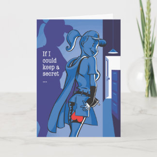 Tarjeta Festiva Admirador secreto