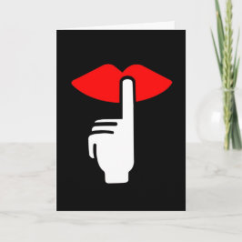 Tarjeta Festiva Admirador secreto