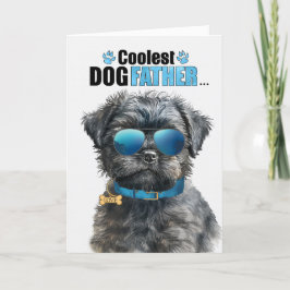 Tarjeta Festiva Affenpincher Dog Coolest Dad Day