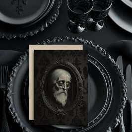Tarjeta Festiva Aghast Ghast Holiday Card