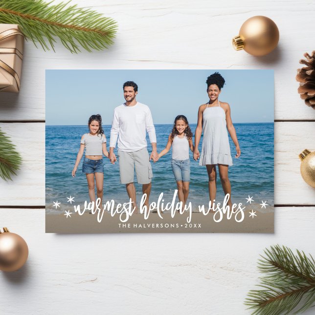 Tarjeta Festiva Agradables deseos de vacaciones para Navidades o f (Subido por el creador)