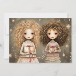 Tarjeta Festiva Agradecido por tu amistad: un saludo navideño