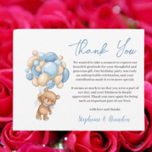 Tarjeta Festiva Agradecimiento Sincero por su Consideración