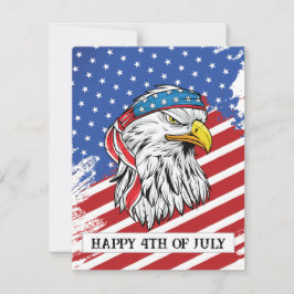 Tarjeta Festiva Águila americana