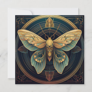 Tarjeta Festiva AI Moth