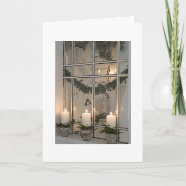 TARJETA FESTIVA AL OTRO LADO DE LOS KILÓMETROS PARA AMIGOS DE NAVI (Anverso)