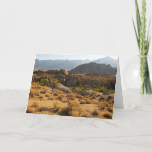 Tarjeta Festiva Alabama Hills - First Encounter Greeting Card
