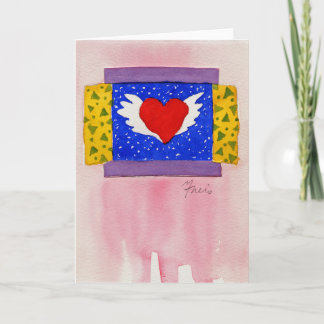 Tarjeta Festiva Alas del deseo