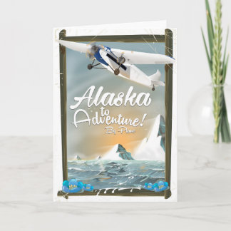 Tarjeta Festiva ¡Alaska A La Aventura!