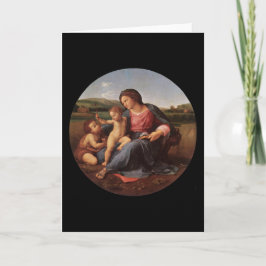 Tarjeta Festiva Alba Madonna