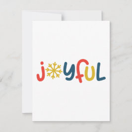 Tarjeta Festiva Alegre