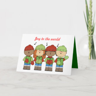 Tarjeta Festiva Alegría a los niños del mundo