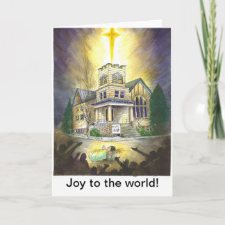 Tarjeta Festiva ¡Alegría al mundo!