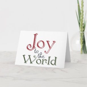 Tarjeta Festiva Alegría al mundo