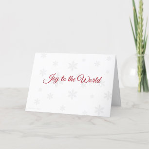 Tarjeta Festiva Alegría al mundo: Disfruta de los placeres simples