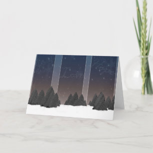 Tarjeta Festiva Alegría, amor, esperanza