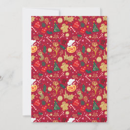 Tarjeta Festiva Alegría de los navidades