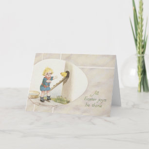 Tarjeta Festiva Alegría de Pascua