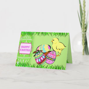 Tarjeta Festiva Alegría de Pascua