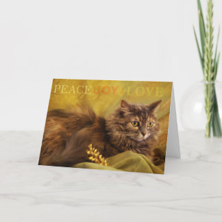 Tarjeta Festiva Alegría del amor de la paz