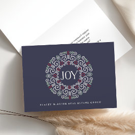 Tarjeta Festiva Alegría del arte popular| Vacaciones corporativas