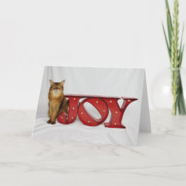 Tarjeta Festiva Alegría del día de fiesta que ofrece la samba del