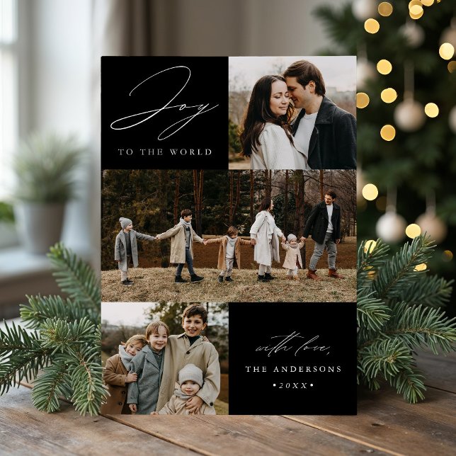 Tarjeta Festiva Alegría moderna para el mundo Negro 4 Foto (Subido por el creador)