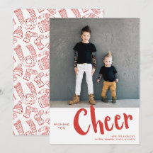 Alegría | Navidades de patrón sudoroso Foto roja