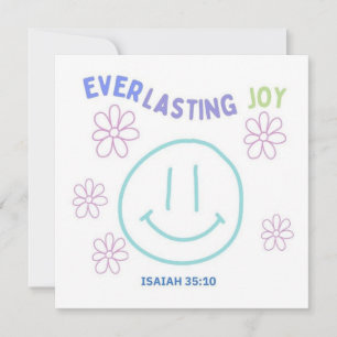 Tarjeta Festiva Alegría, Tarjeta, Felicitaciones, Fe, Jesús