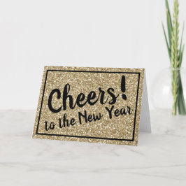 Tarjeta Festiva ¡Alegrías! ¡al Año Nuevo!