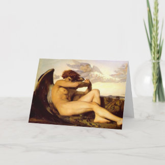 Tarjeta Festiva Alejandro Cabanel - ángel caido