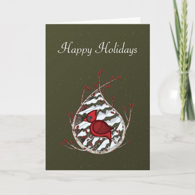 Tarjeta Festiva Alejandro Cardenal Card (Anverso)