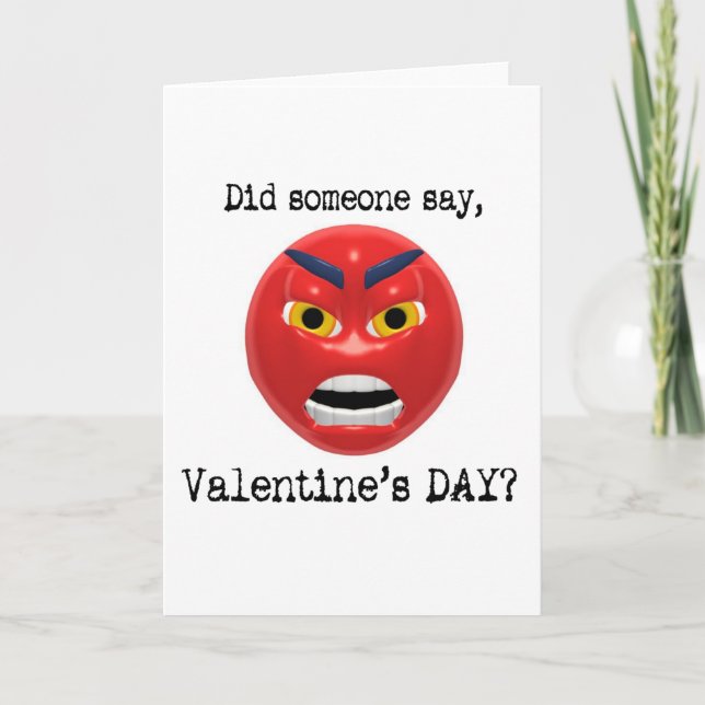 Tarjeta Festiva Alguien dijo Día de San Valentín (Anverso)