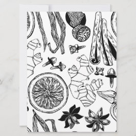 Tarjeta Festiva "Alimentos y platos italianos más populares"