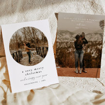 ALINA Minimalista moderna foto redonda simple