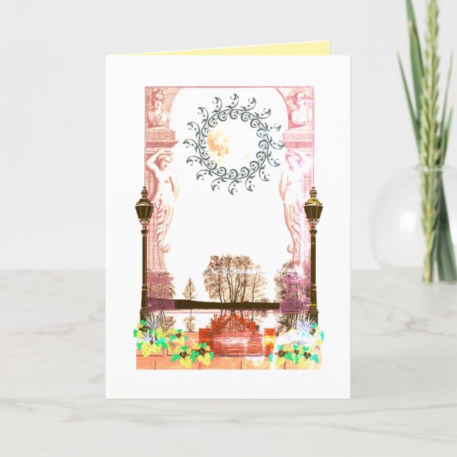 Tarjeta Festiva All Who Go There (Anverso)