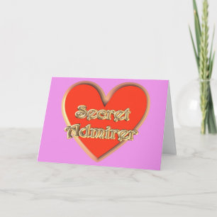 Tarjeta Festiva Almirante secreto de San El día de San Valentín Va