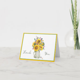 Tarjeta Festiva Almohadón de jarrón de girasoles